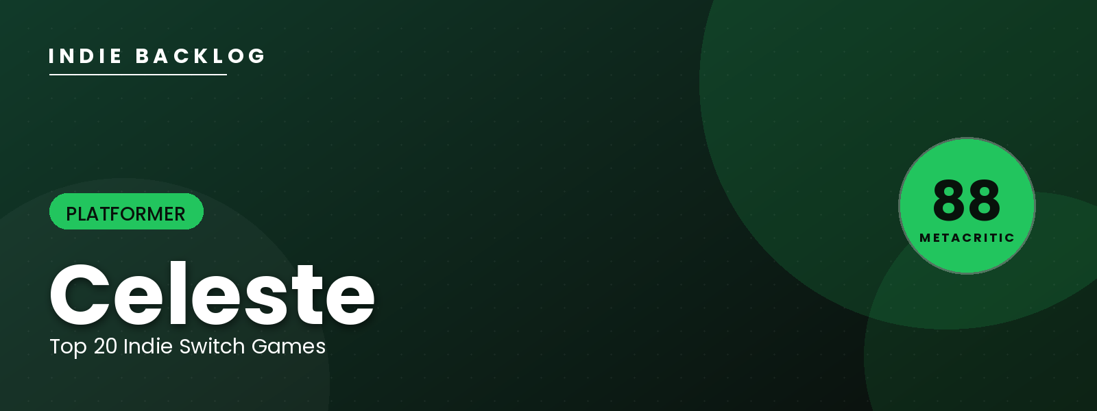 Celeste — Indie Backlog