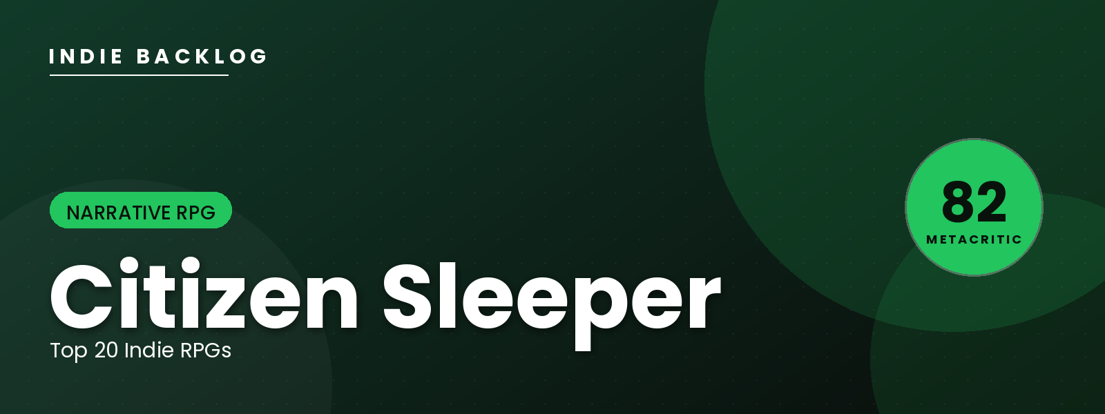 Citizen Sleeper — Indie Backlog