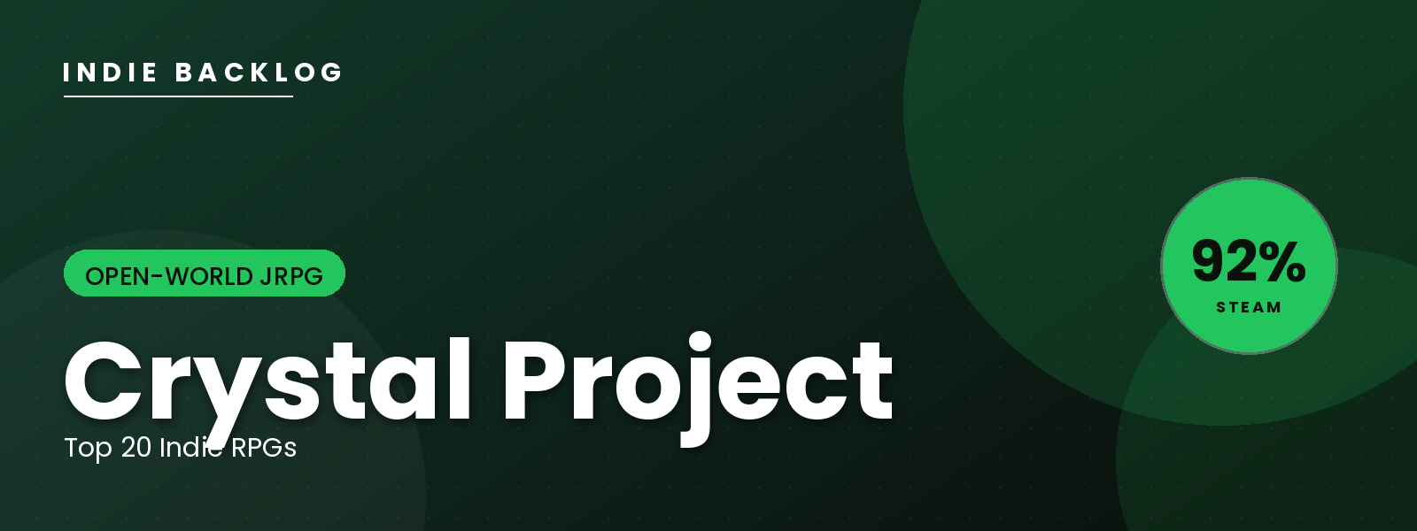 Crystal Project — Indie Backlog