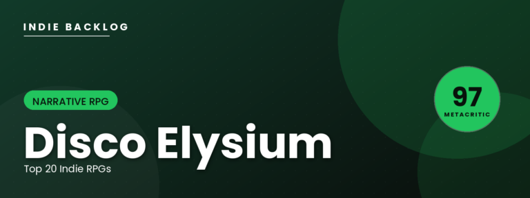 Disco Elysium — Metacritic banner — Indie Backlog