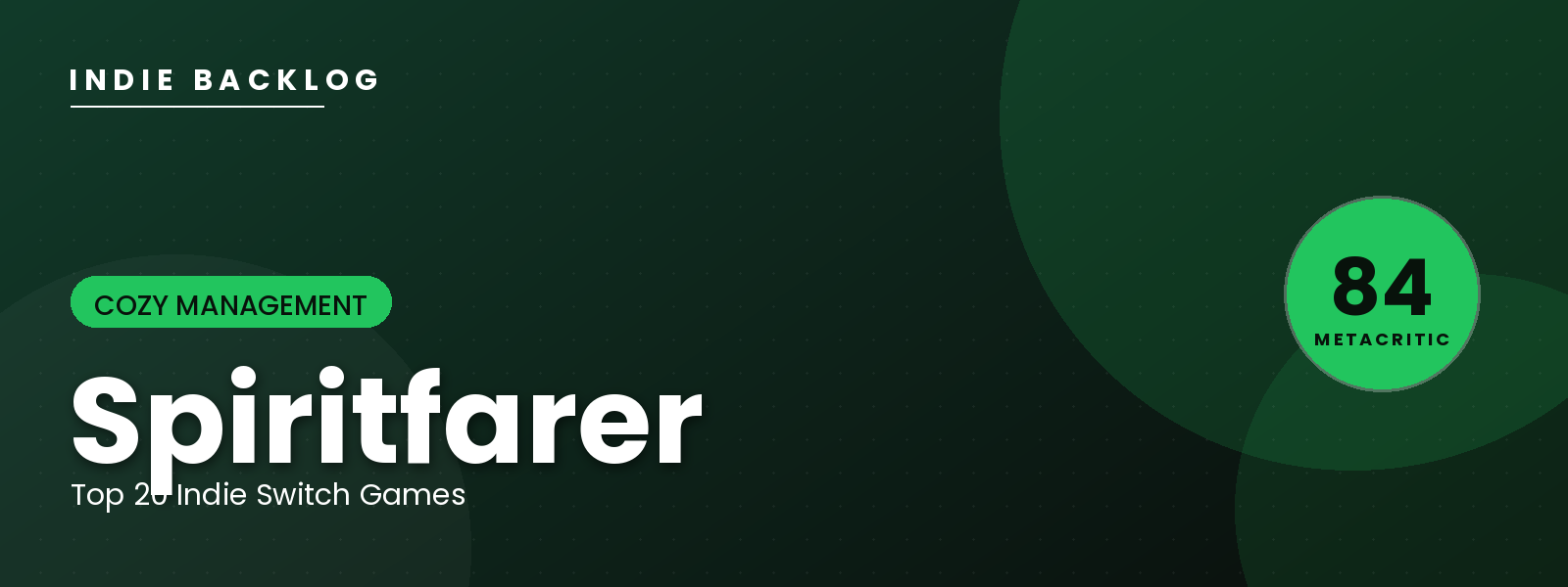Spiritfarer — Indie Backlog